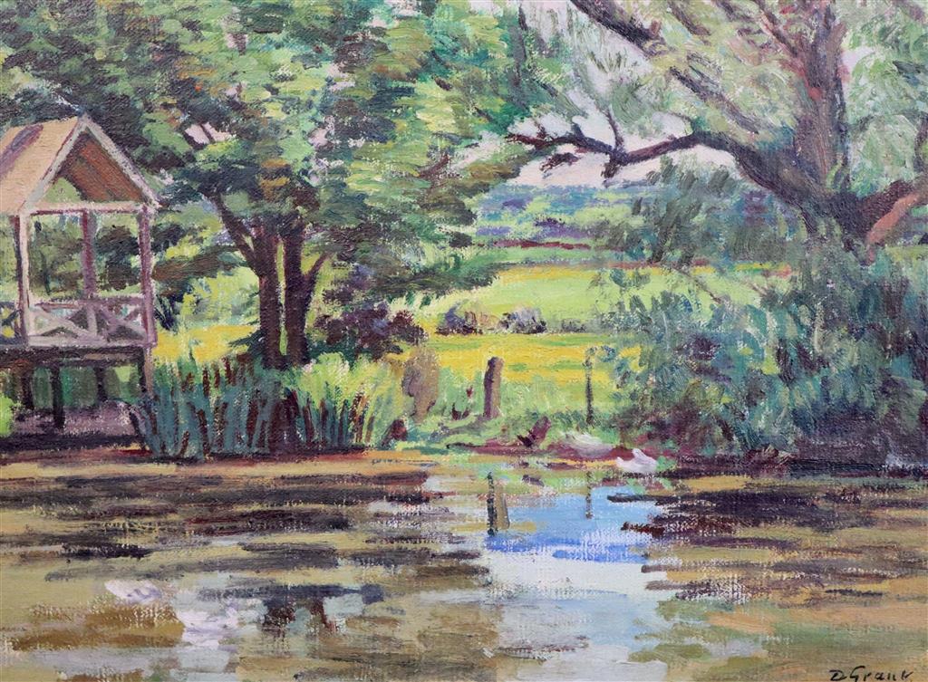 § Duncan Grant (1885 –1978) The Boathouse 16 x 22in.